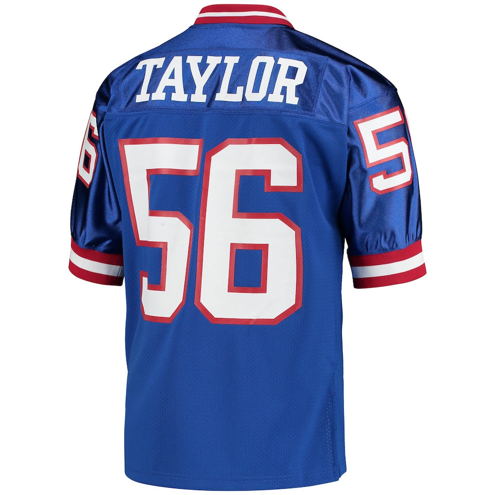 NY.Giants #56 Lawrence Taylor 1990  Royal Authentic Throwback Retired Player Jersey