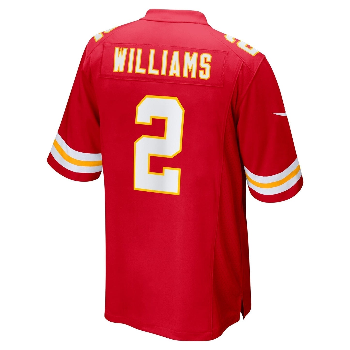 Joshua Williams Kansas City Chiefs   Game Jersey -  Red