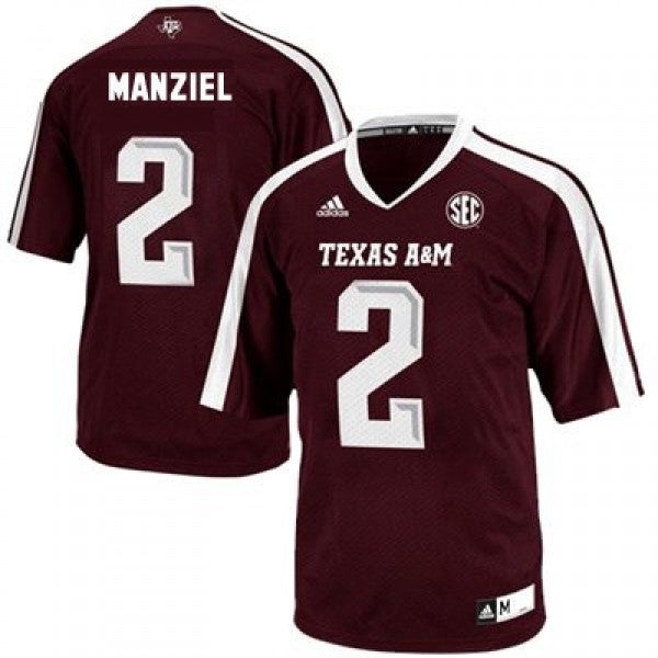 Johnny Manziel Texas A&M Aggies Jersey  Red