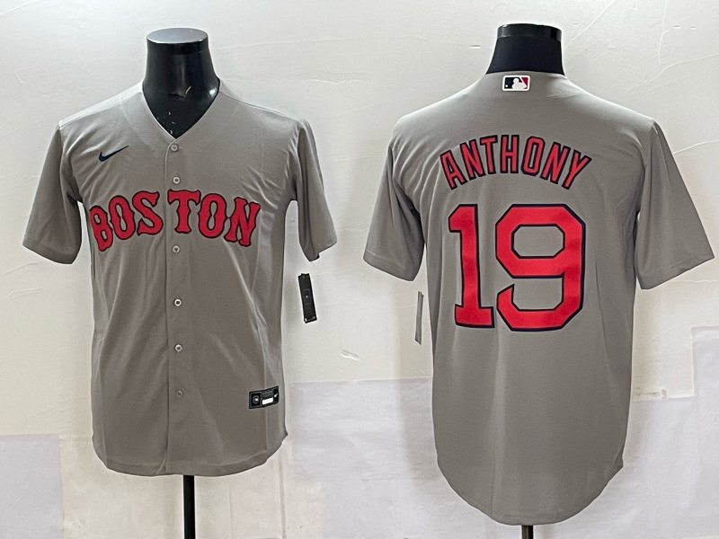 Men's Boston Red Sox Roman Anthony Gray Limited Player Jersey