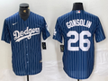 Men's Los Angeles Dodgers Tony Gonsolin Blue Replica Baseball Jersey