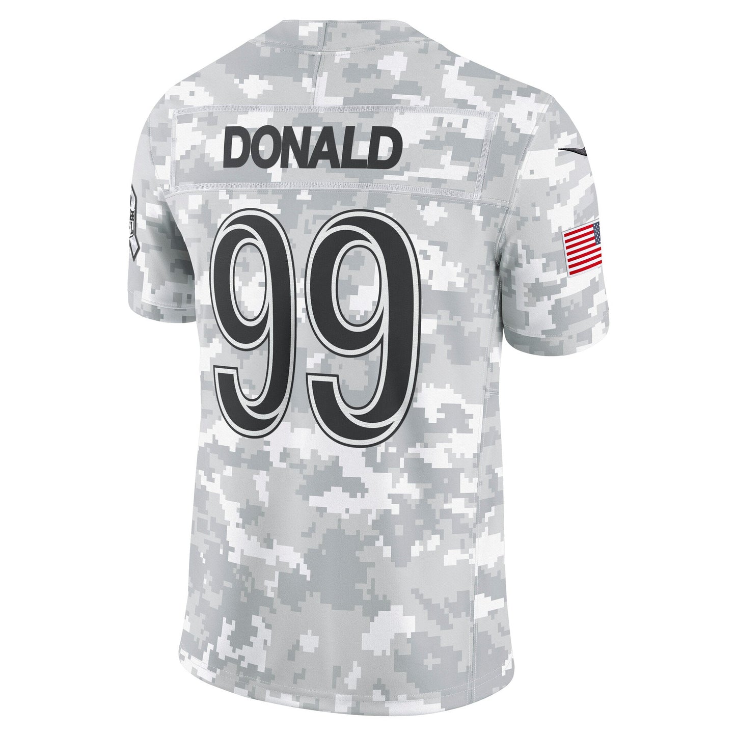 Aaron Donald Los Angeles Rams  2024 Salute to Service Retired   Limited Jersey - Arctic Camo