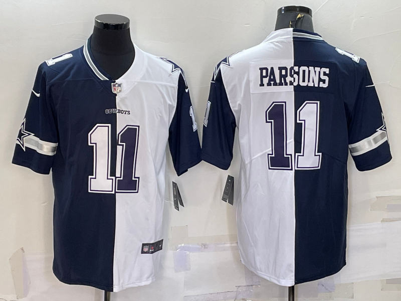 Men's Dallas Cowboys Micah Parsons Navy/White Game Jersey