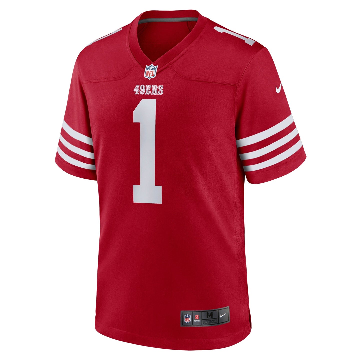 Number 1 Dad San Francisco 49ers  Game Jersey - Scarlet