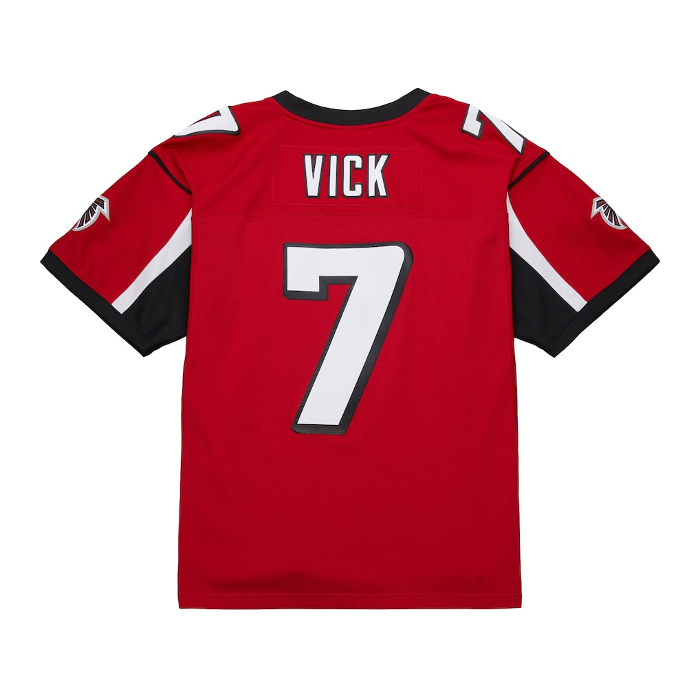 A.Falcons #7 Michael Vick  Red 2003 Legacy Replica Jersey