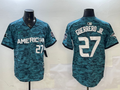 Men's American League Vladimir Guerrero Jr. Teal 2023  All-Star Game Limited Player Jersey