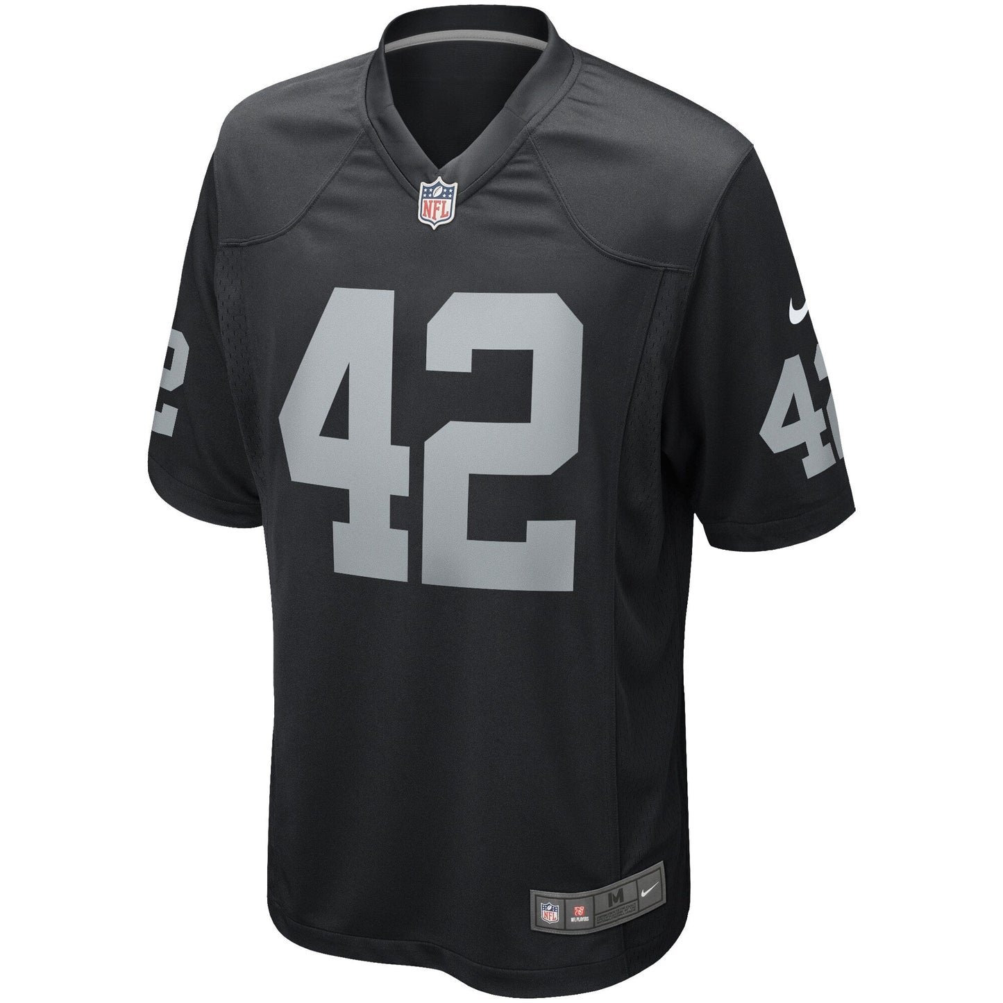 Ronnie Lott Las Vegas Raiders  Game Retired   Jersey - Black