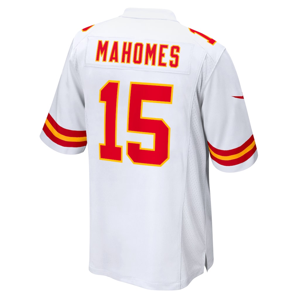 KC.Chiefs #15 Patrick Mahomes White Game Jersey