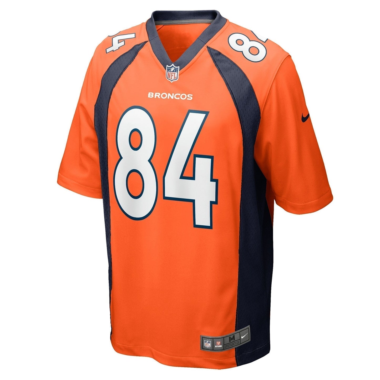 Chris Manhertz Denver Broncos  Game   Jersey - Orange
