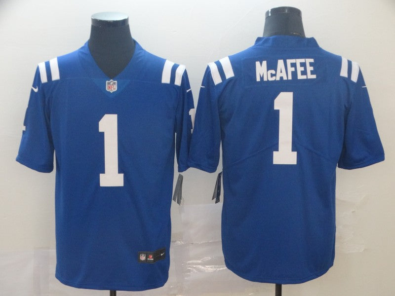 Men's Indianapolis Colts Pat McAfee Blue Player Game Jersey