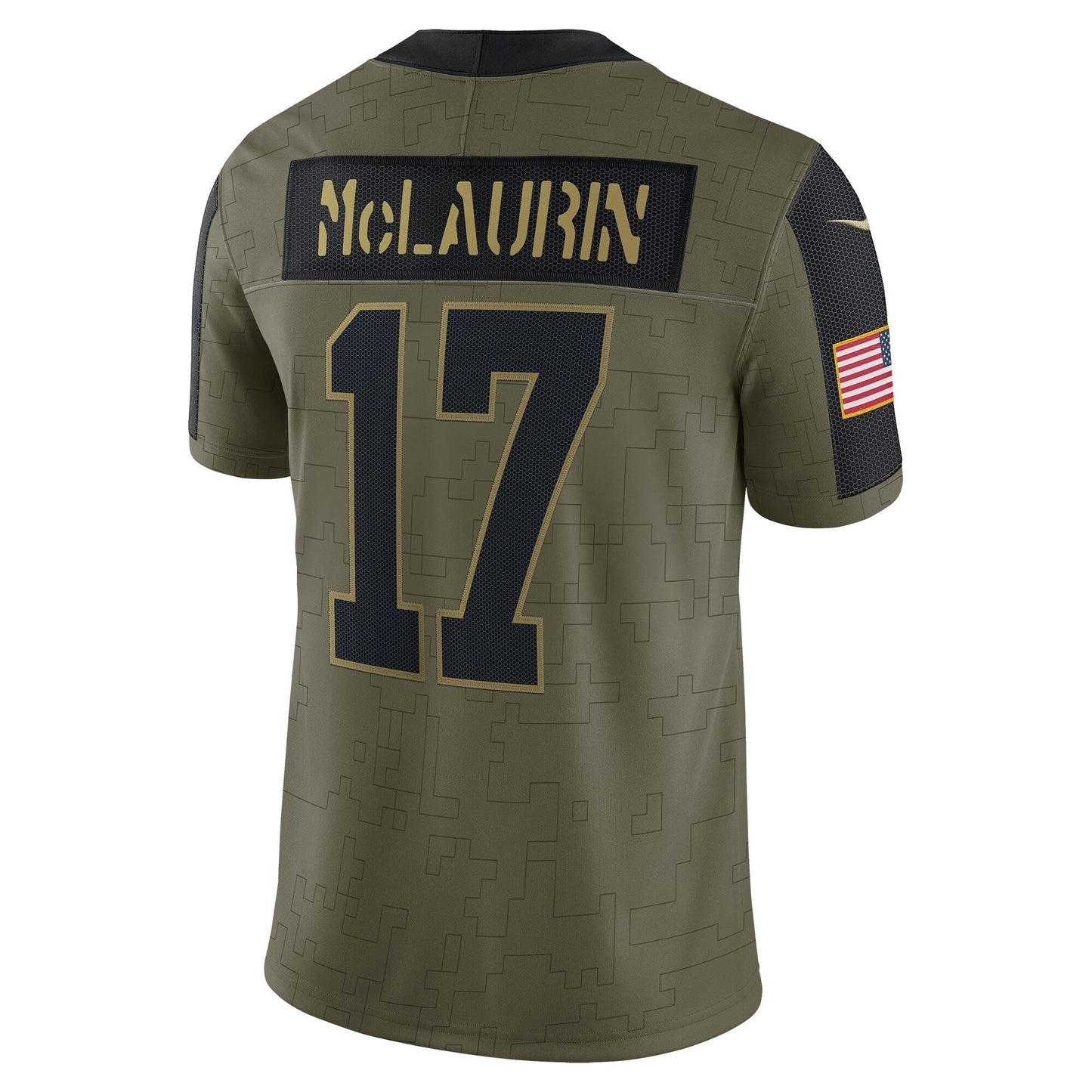 Terry McLaurin Washington Football Team  Salute To Service Limited   Jersey - Olive