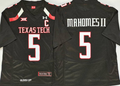 Men's Texas Longhorns Patrick Mahomes Black Replica Team Jersey