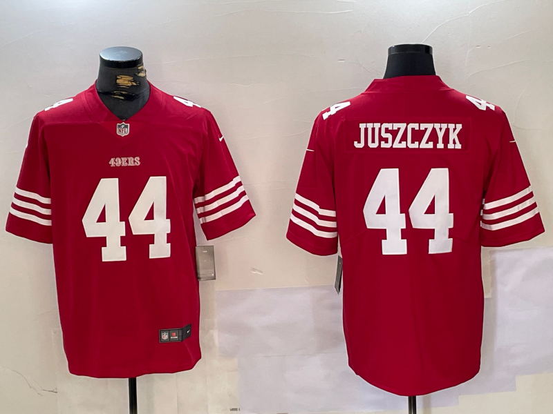 Men's San Francisco 49ers Kyle Juszczyk Red Game Jersey