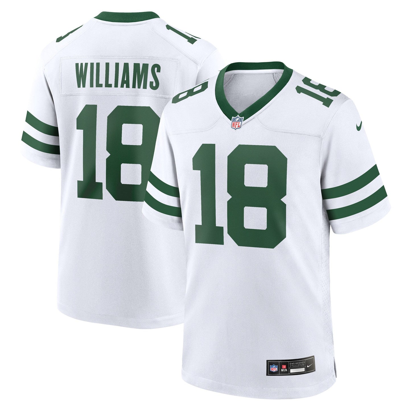 Mike Williams New York Jets   Game   Jersey  Legacy White