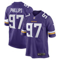 Harrison Phillips Minnesota Vikings  Game   Jersey - Purple