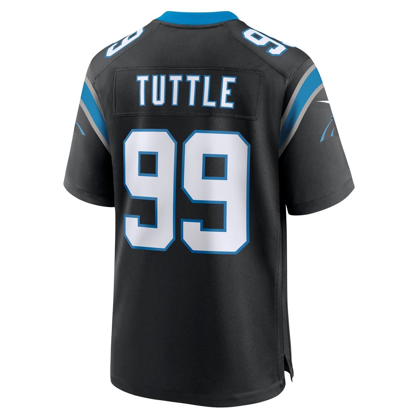 Shy Tuttle Carolina Panthers  Game   Jersey - Black