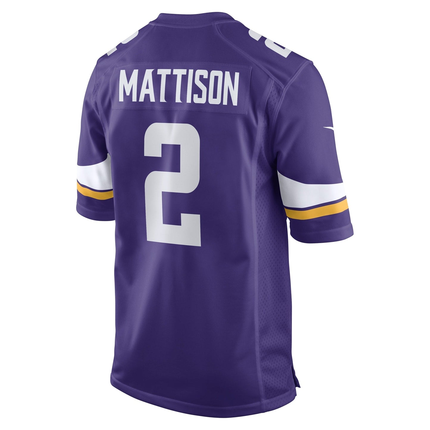 Alexander Mattison Minnesota Vikings  Game   Jersey - Purple