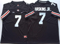 Men's Ohio State Buckeyes Dwayne Haskins Black Player Game Jersey