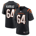 Ted Karras Cincinnati Bengals  Game   Jersey - Black