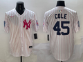 Men's New York Yankees Gerrit Cole White Team Player Jersey