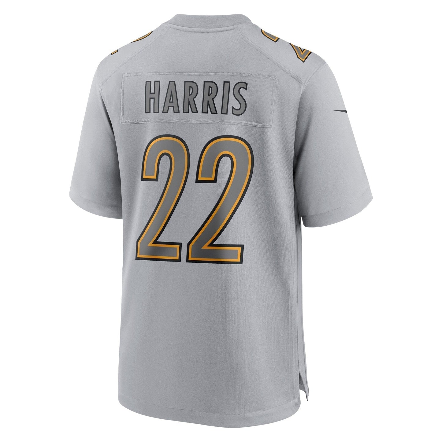 Najee Harris Pittsburgh Steelers  Atmosphere Fashion Game Jersey - Gray