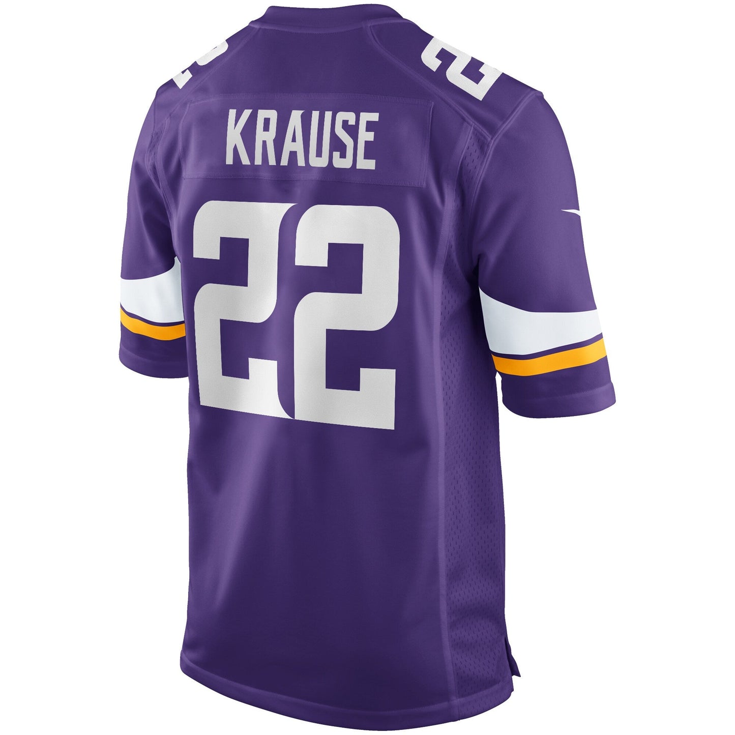 Paul Krause Minnesota Vikings  Game Retired   Jersey - Purple