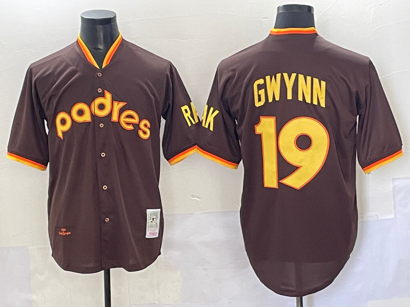 Men's San Diego Padres Tony Gwynn Brown Limited Player Jersey