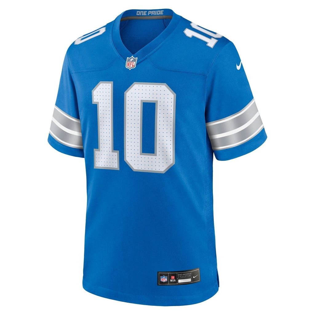 Tre'Quan Smith Detroit Lions  Game Jersey -  Blue