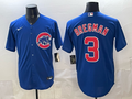 Men's Chicago Cubs Alex Bregman #3 Royal Limited Player Jersey