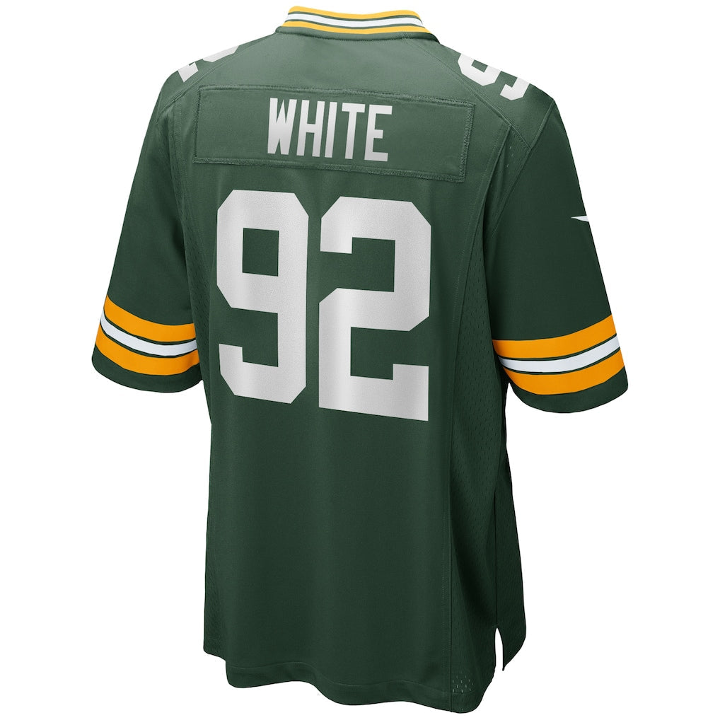 GB. Packers #92 Reggie White Green Game Jersey