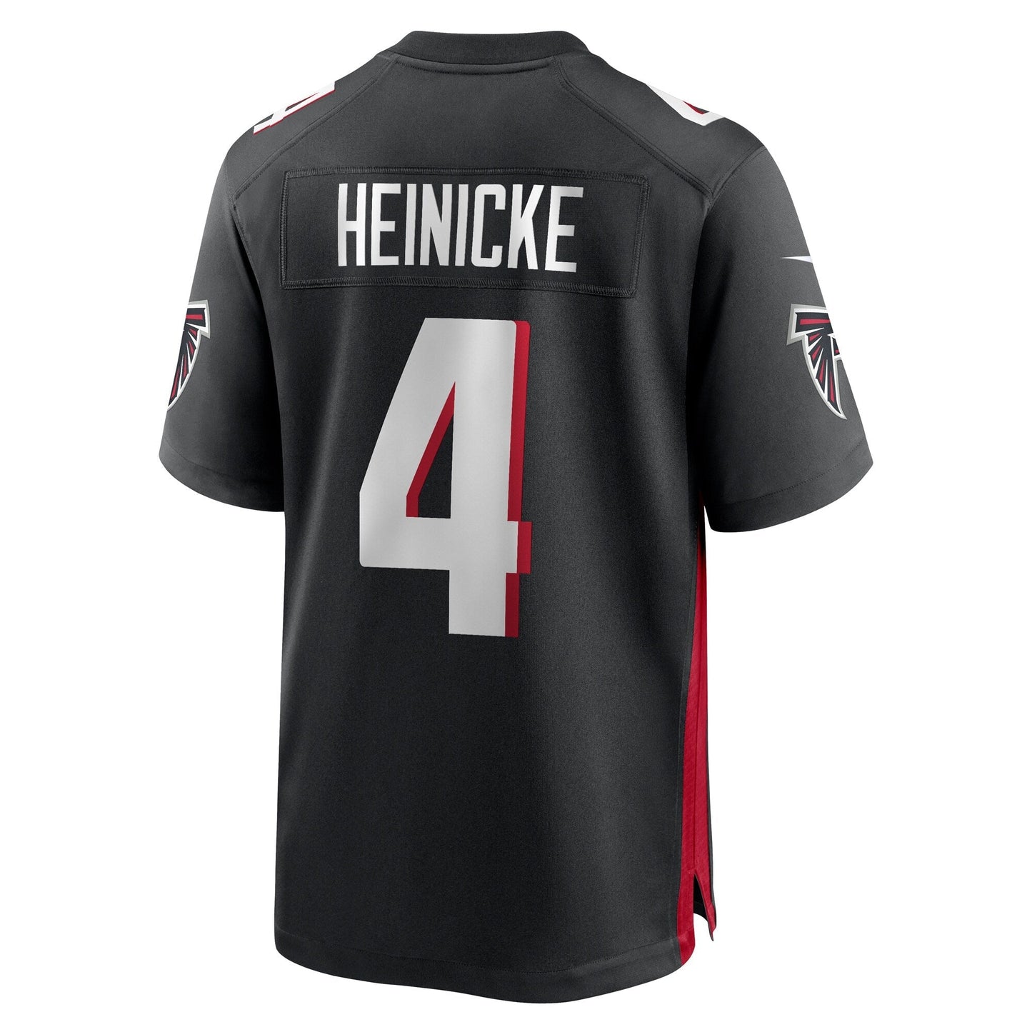 Taylor Heinicke Atlanta Falcons  Game   Jersey - Black