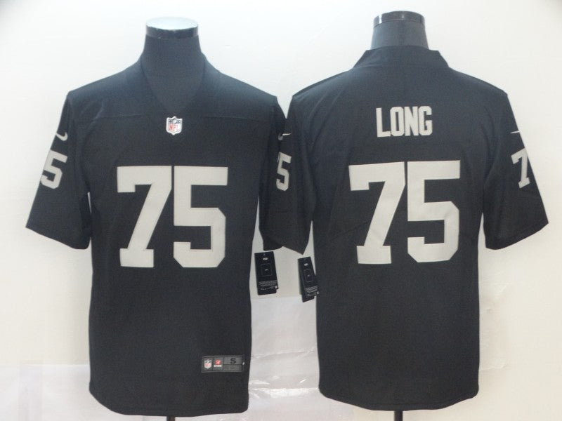 Men's Las Vegas Raiders Howie Long Black Game Player Jersey