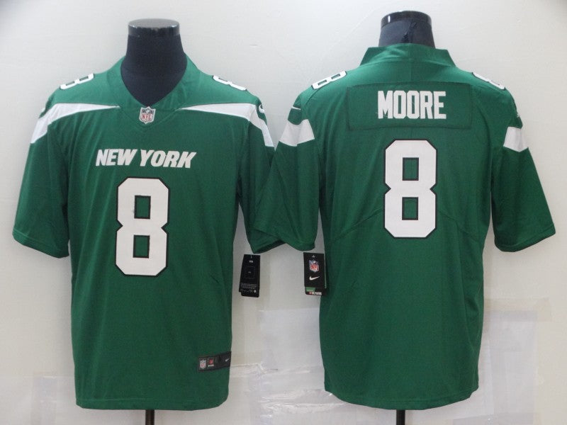 Men's New York Jets Elijah Moore Gotham Green Game Jersey