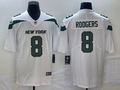 Men's New York Jets Aaron Rodgers White Game Jersey
