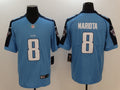 Men's Tennessee Titans Marcus Mariota Blue Game Jersey