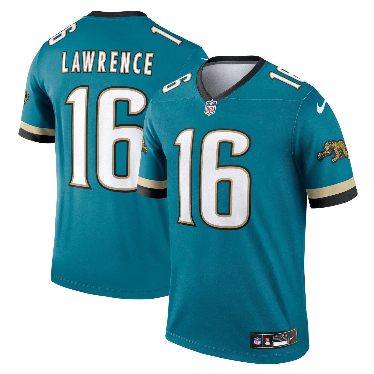 Trevor Lawrence Jacksonville Jaguars  Prowler Throwback Legend Jersey - Teal