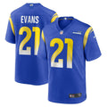 Zach Evans Los Angeles Rams  Home Game Jersey - Royal