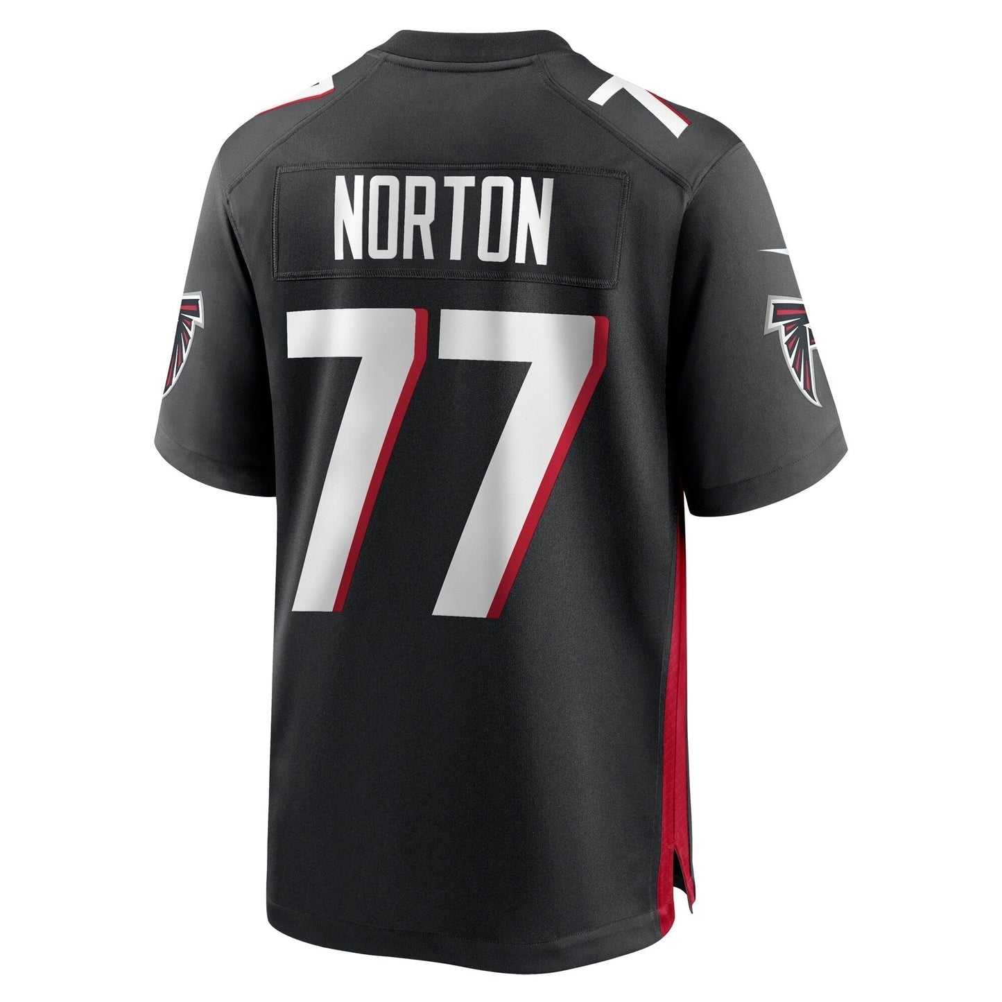 Storm Norton Atlanta Falcons   Game Jersey -  Black