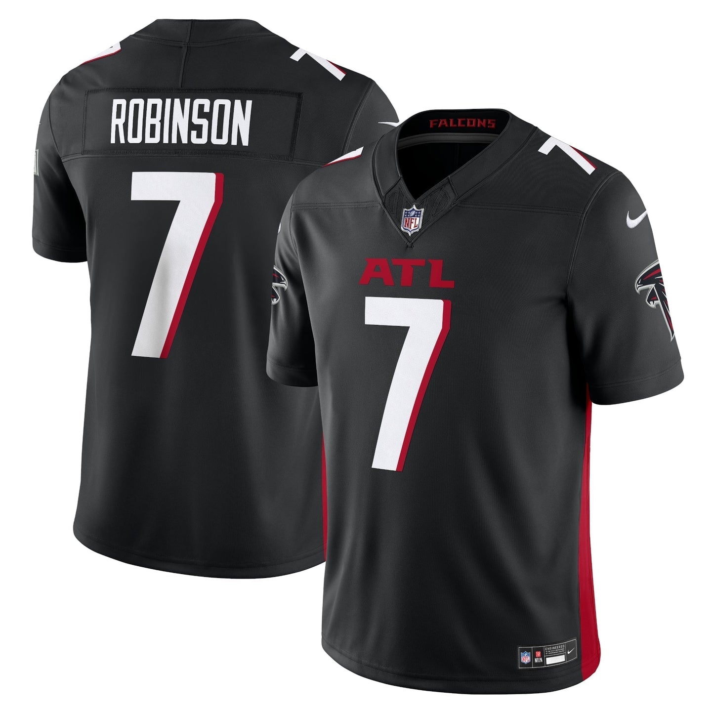 Bijan Robinson Atlanta Falcons  Vapor F.U.S.E. Limited Jersey - Black