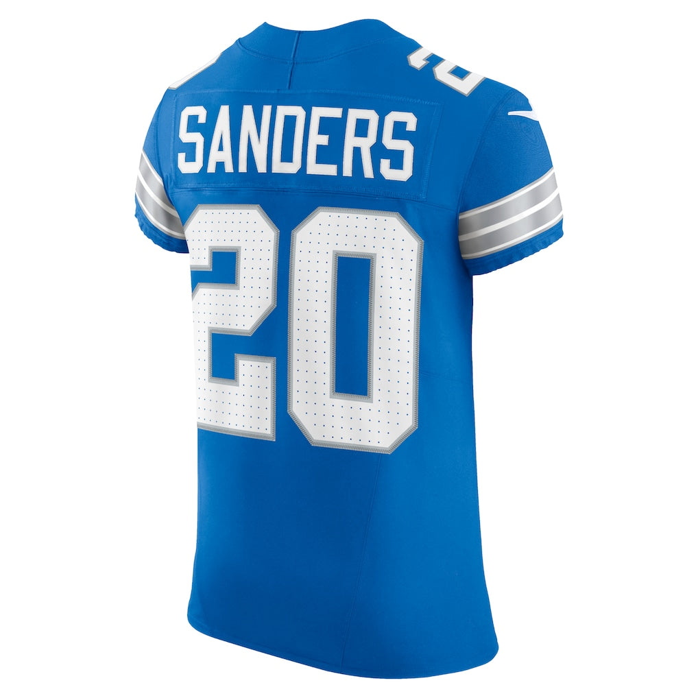 D.Lions #20 Barry Sanders Blue Vapor F.U.S.E. Elite Jersey
