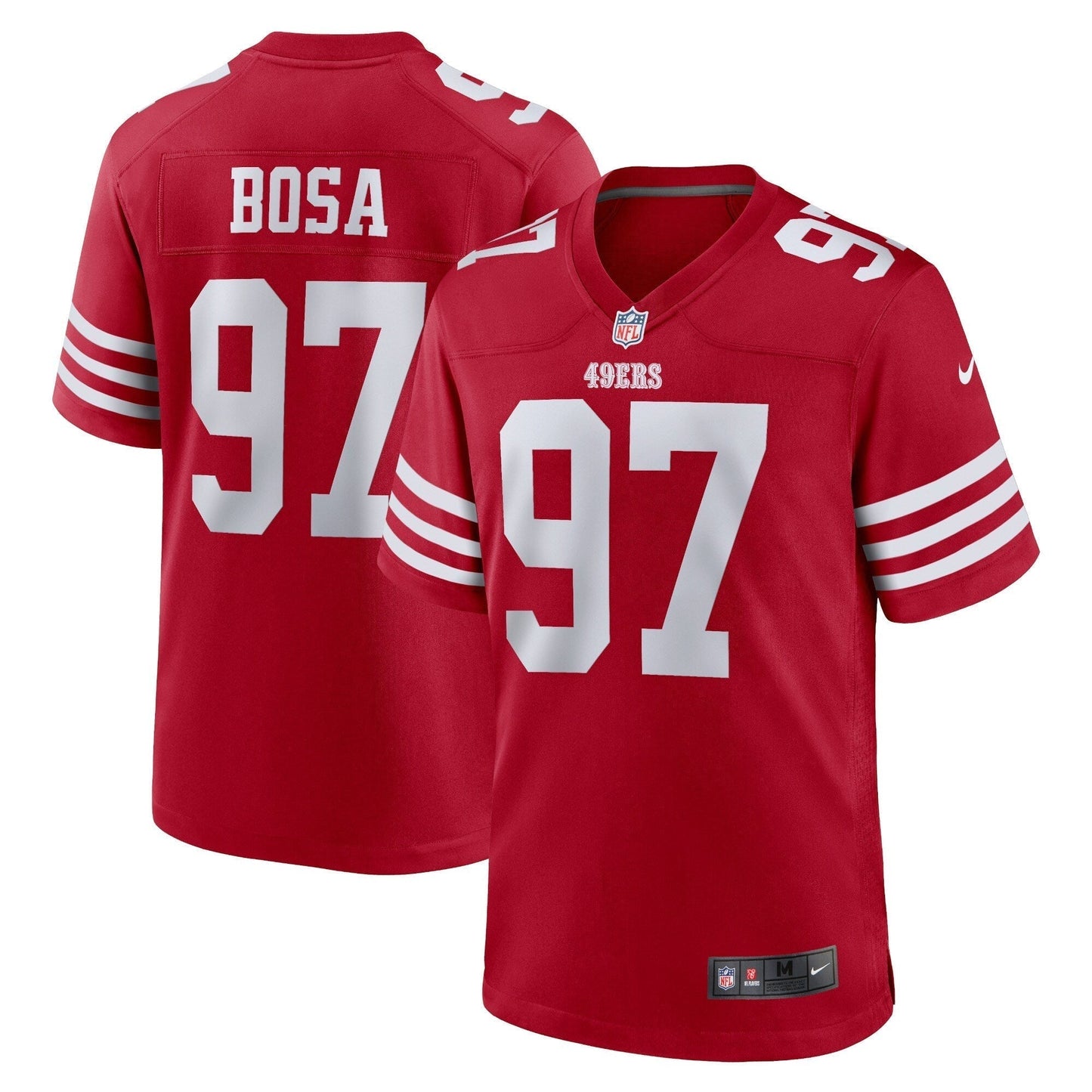 Nick Bosa San Francisco 49ers  Team Game Jersey - Scarlet