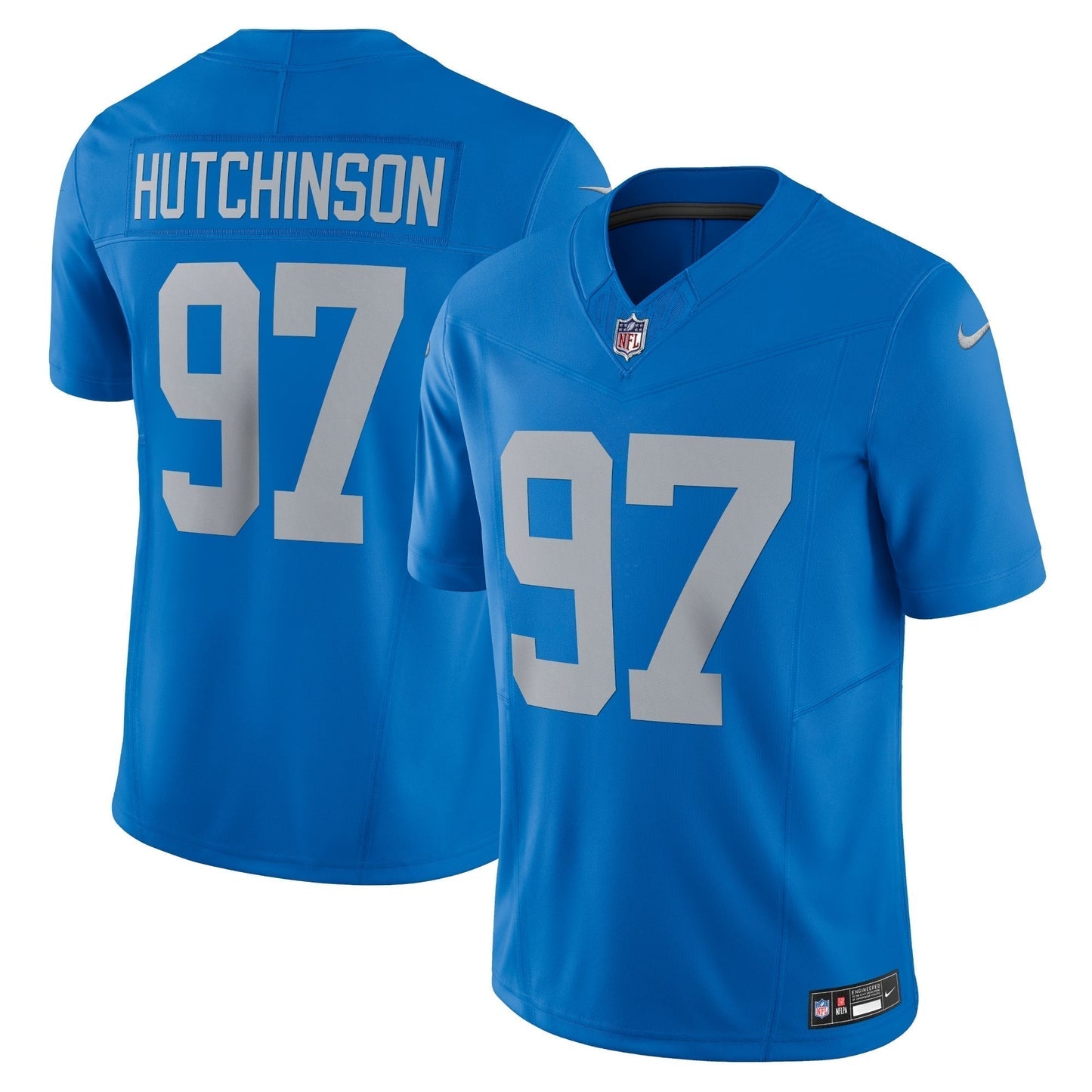 Aidan Hutchinson Detroit Lions  Vapor F.U.S.E. Alternate Limited Jersey - Blue