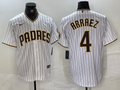 Men's San Diego Padres Luis Arraez White Replica Player Jersey