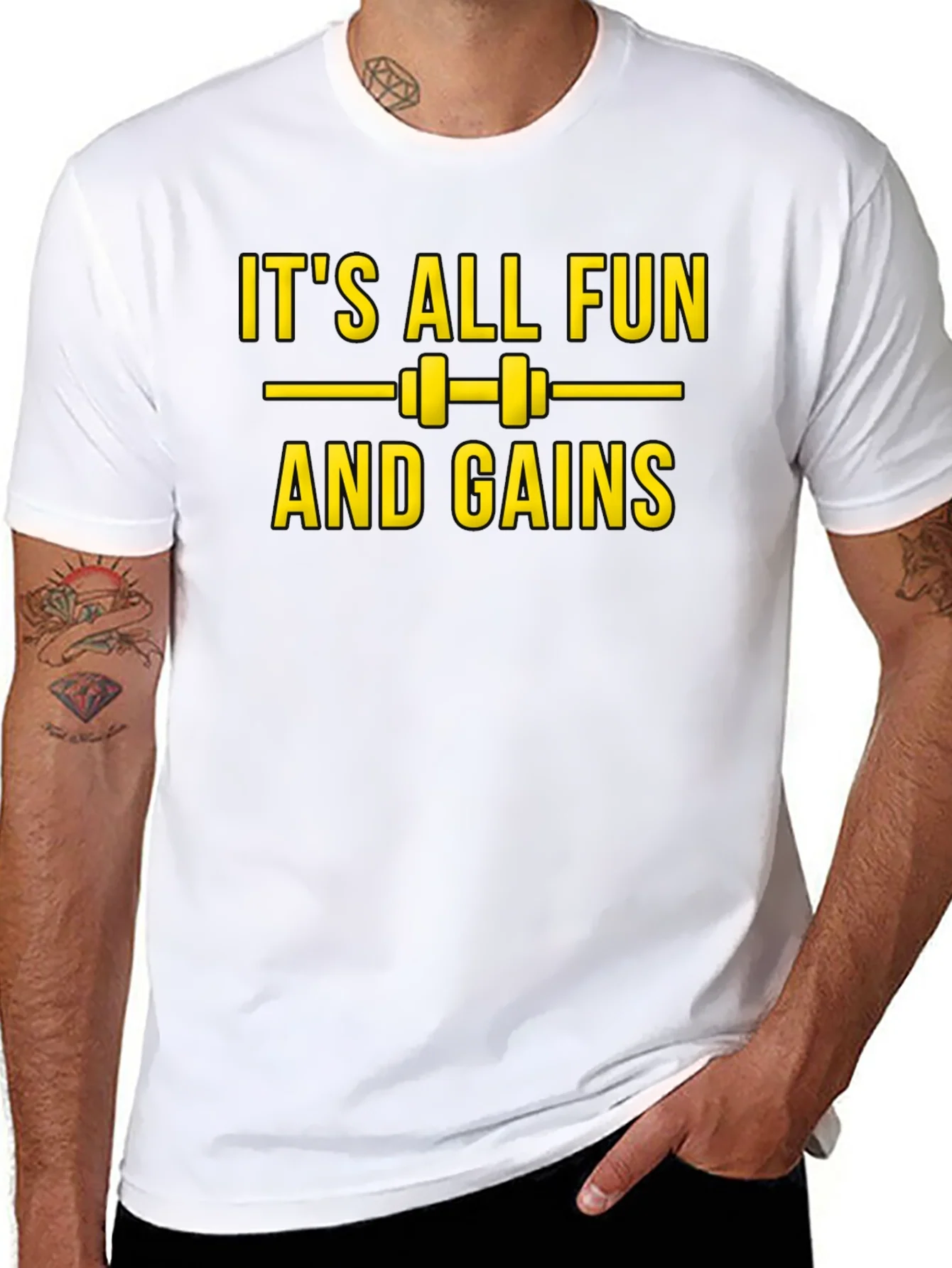Its All Fun and Gains Graphic Tee