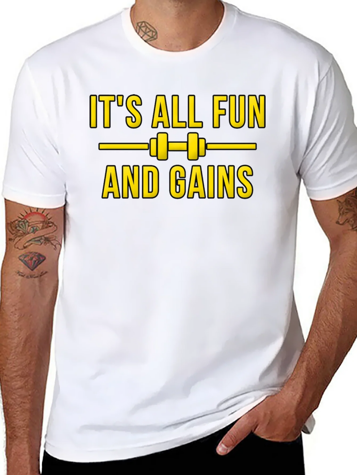 Its All Fun and Gains Graphic Tee