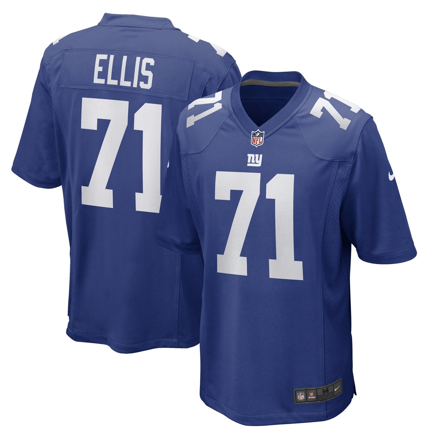 Justin Ellis New York Giants  Game   Jersey - Royal