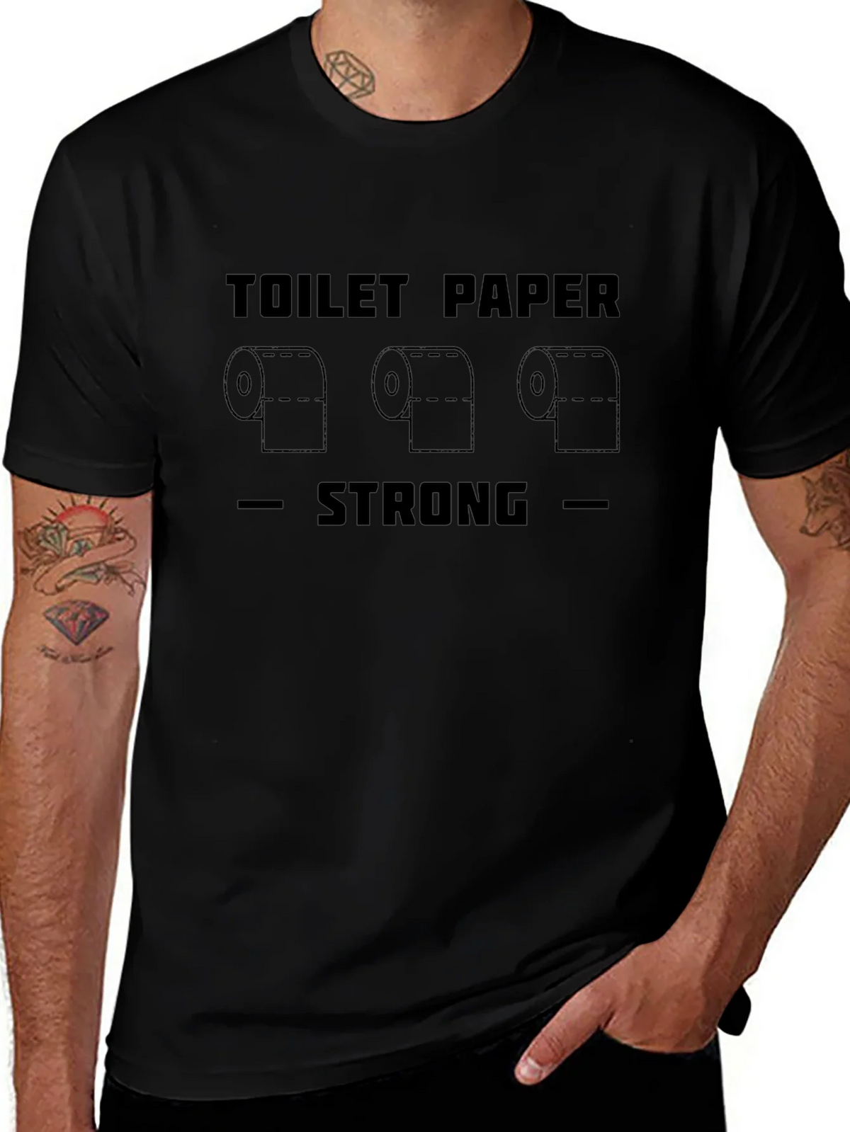 Toilet Paper Strong Graphic Tee