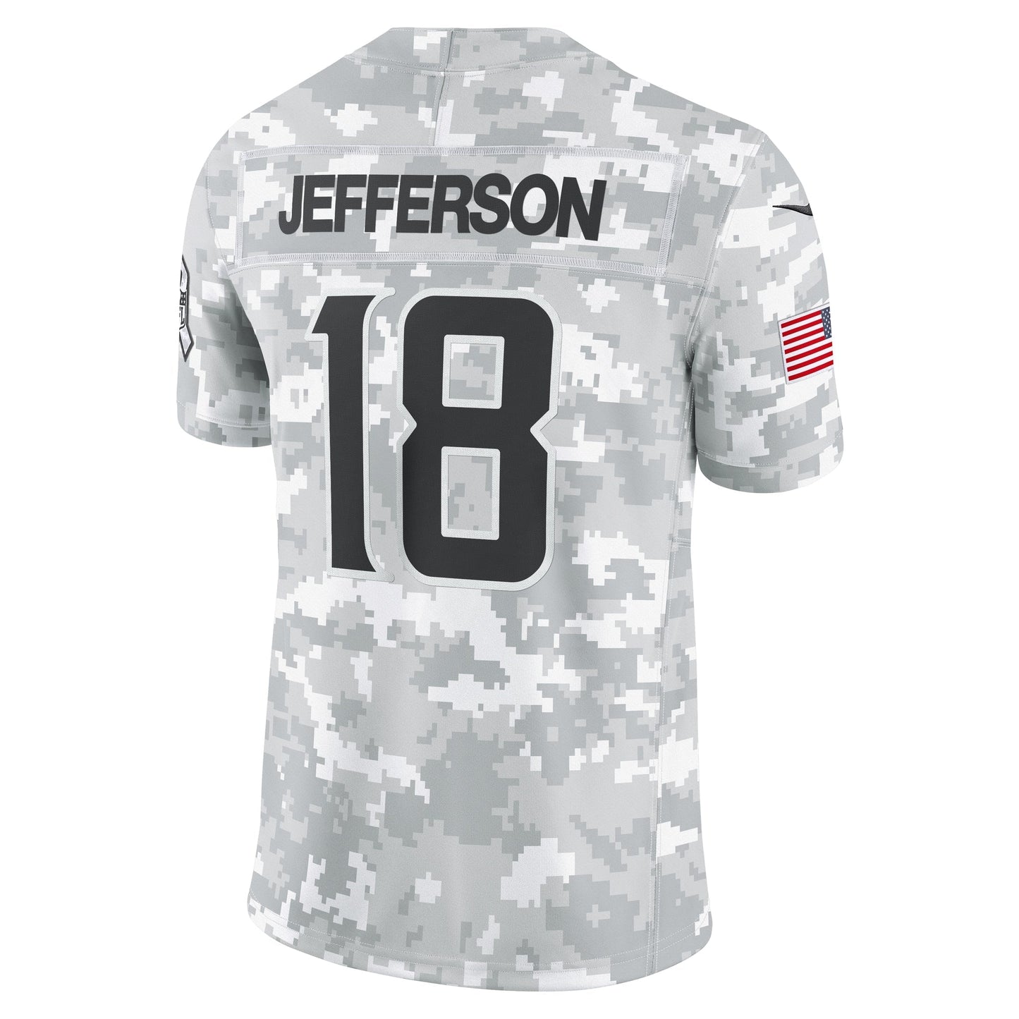 Justin Jefferson Minnesota Vikings  2024 Salute to Service Limited Jersey - Arctic Camo