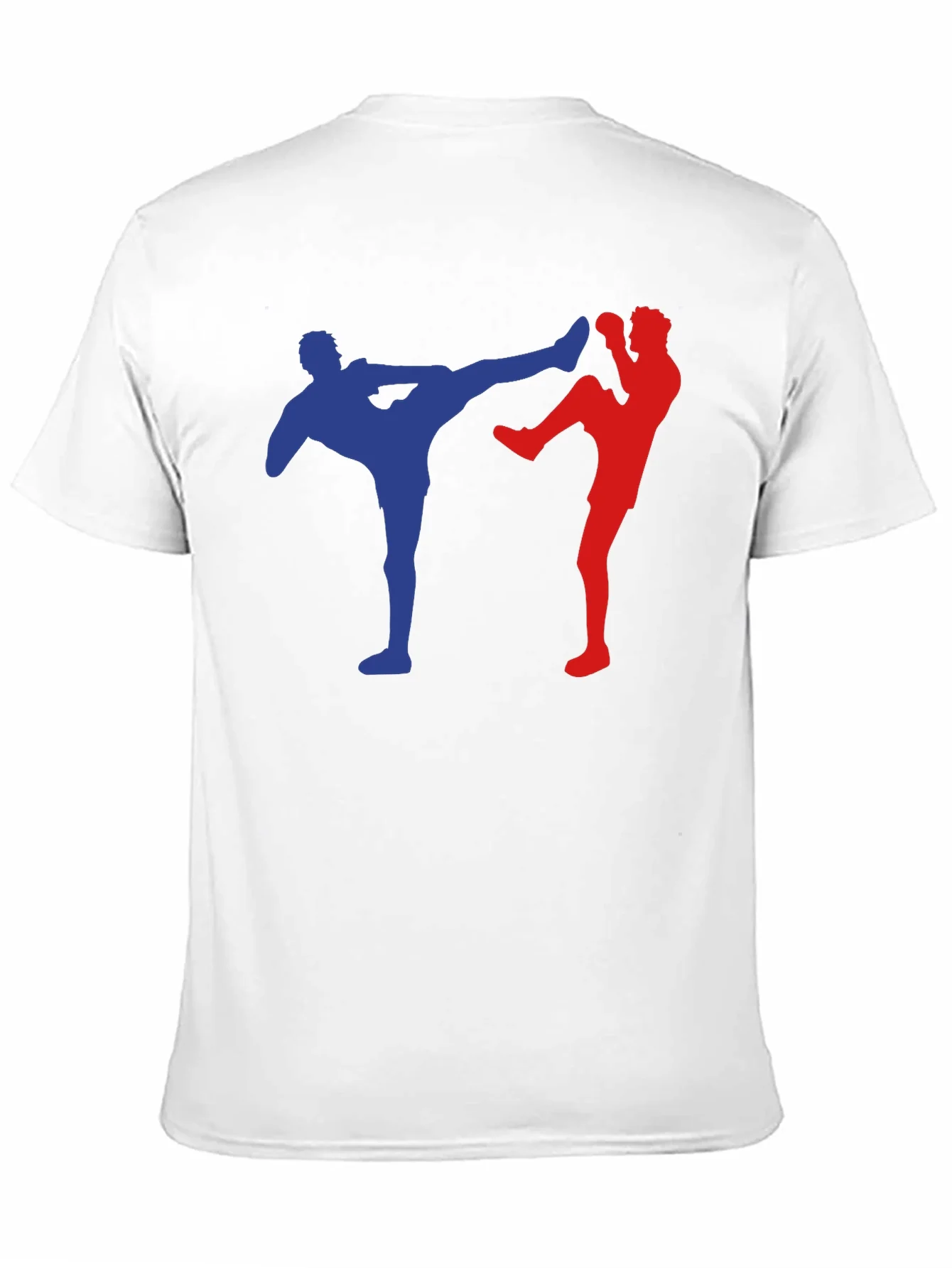 Kickboxing T-Shirt - Martial Arts Silhouette Tee