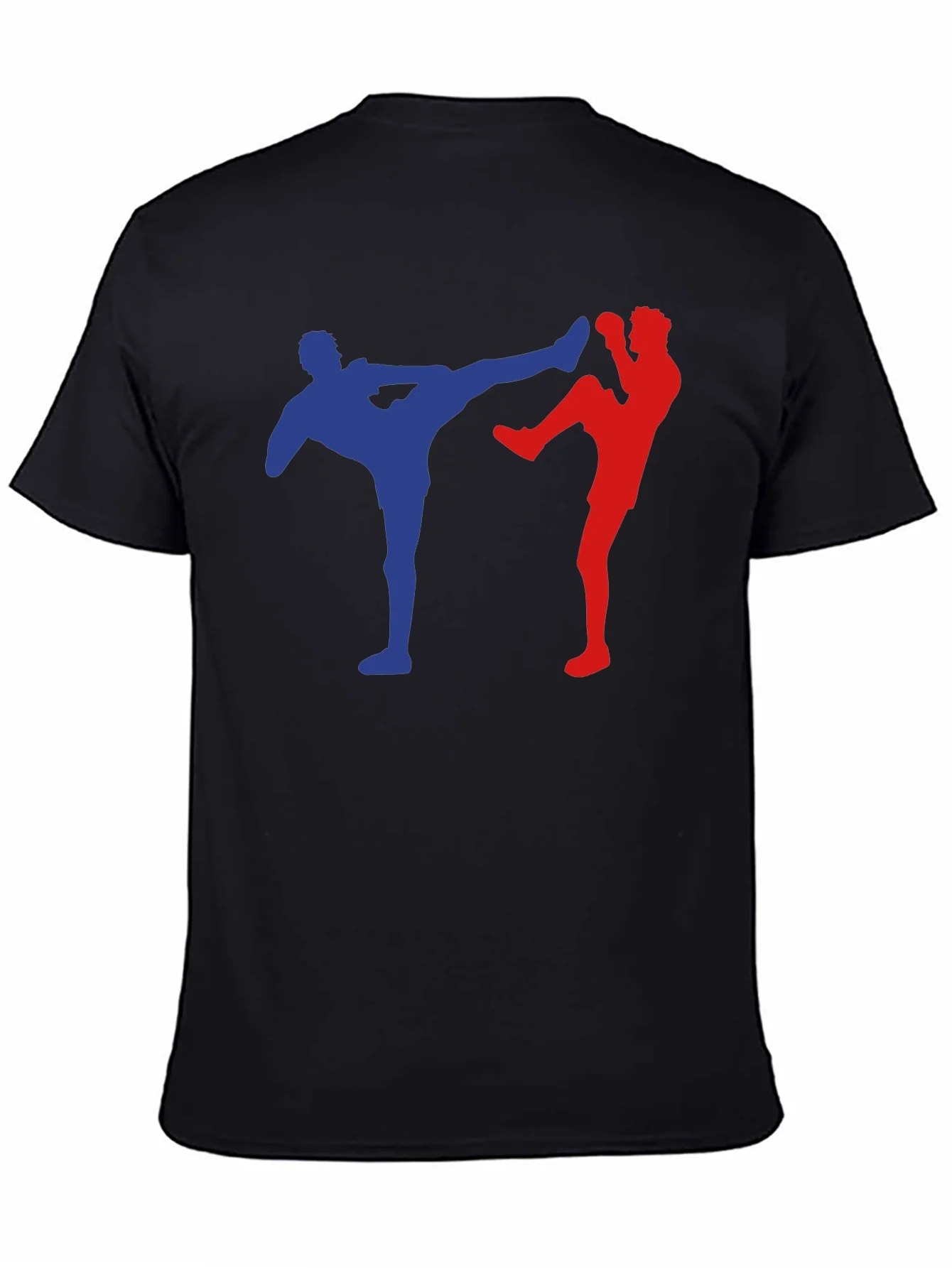 Kickboxing T-Shirt - Martial Arts Silhouette Tee